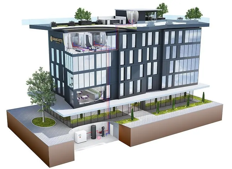 Installation d'un préparateur ECS dans un hôtel