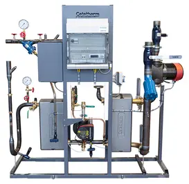 Cetetherms stora fjärrvärmecentral Maxi Select